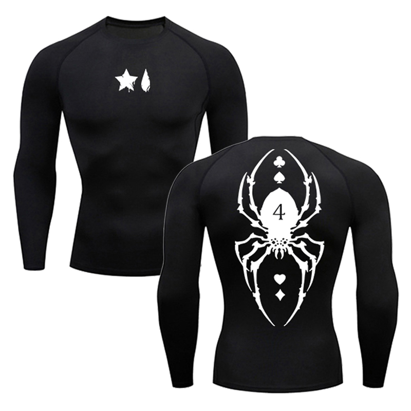 Base Layer Top - Camiseta de compresión con estampado de