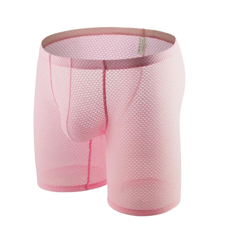 Long Leg Trunk Men - Ropa interior para Hombre, Boxers transparentes