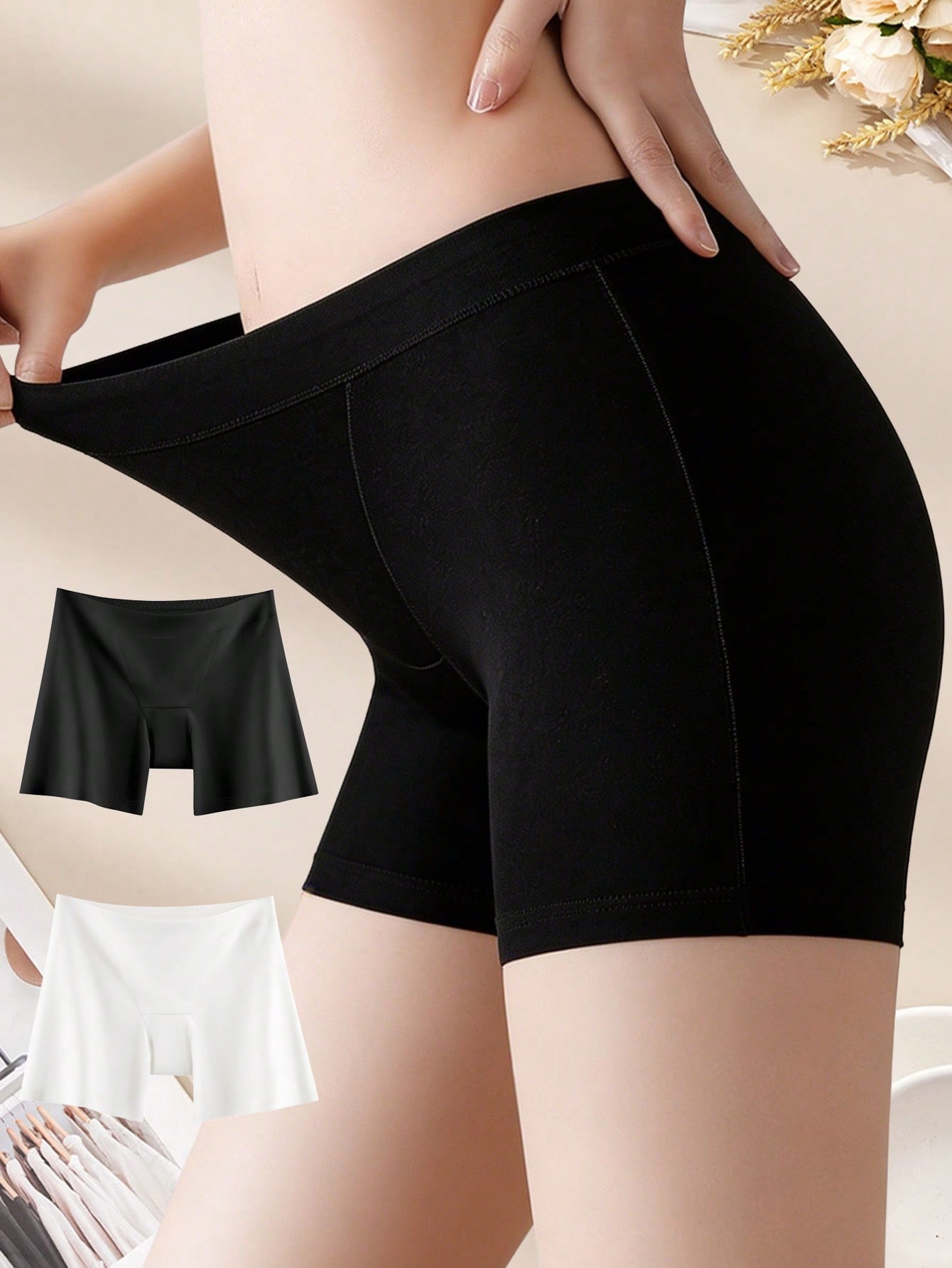 Boxer Brief Pack Cotton - 2 Pantalones Cortos de Seguridad de