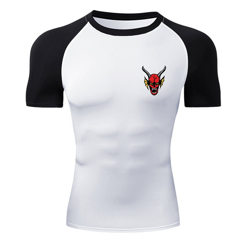 Base Layer Top - Camiseta Deportiva de Compresión de Manga