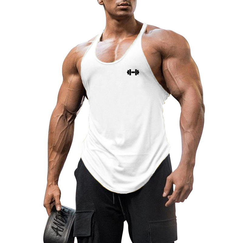 Sleeveless Undershirt - Chaleco de entrenamiento transpirable de algodón