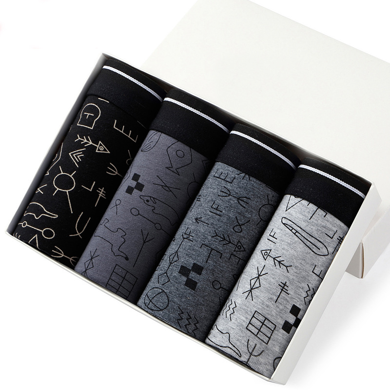 Boxer Brief Pack Cotton - Calzoncillos de algodón para hombre, ropa