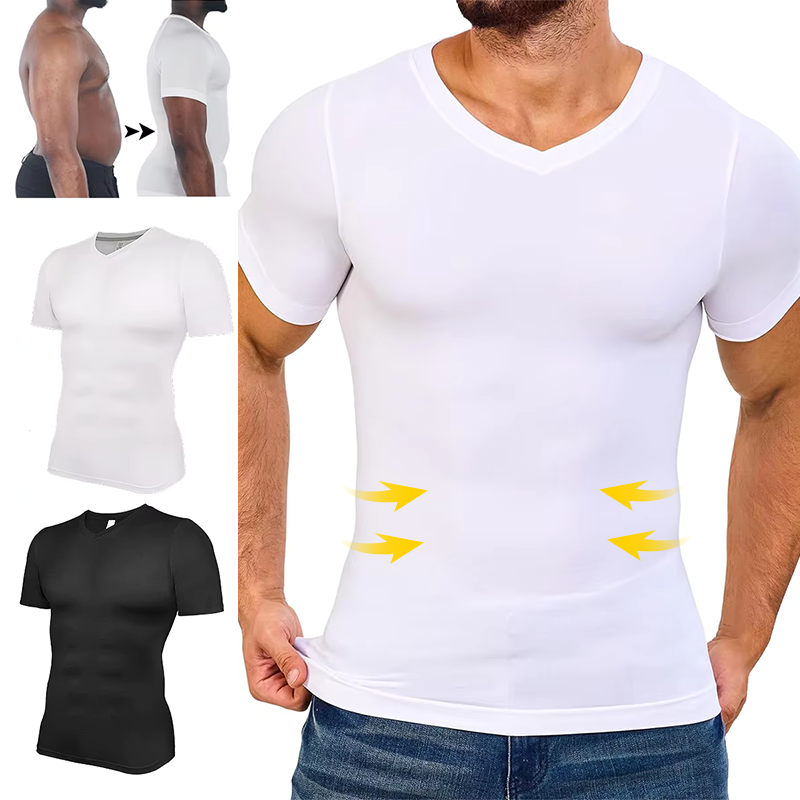 Undershirt Crew Neck - Camisas de compresión con cuello en