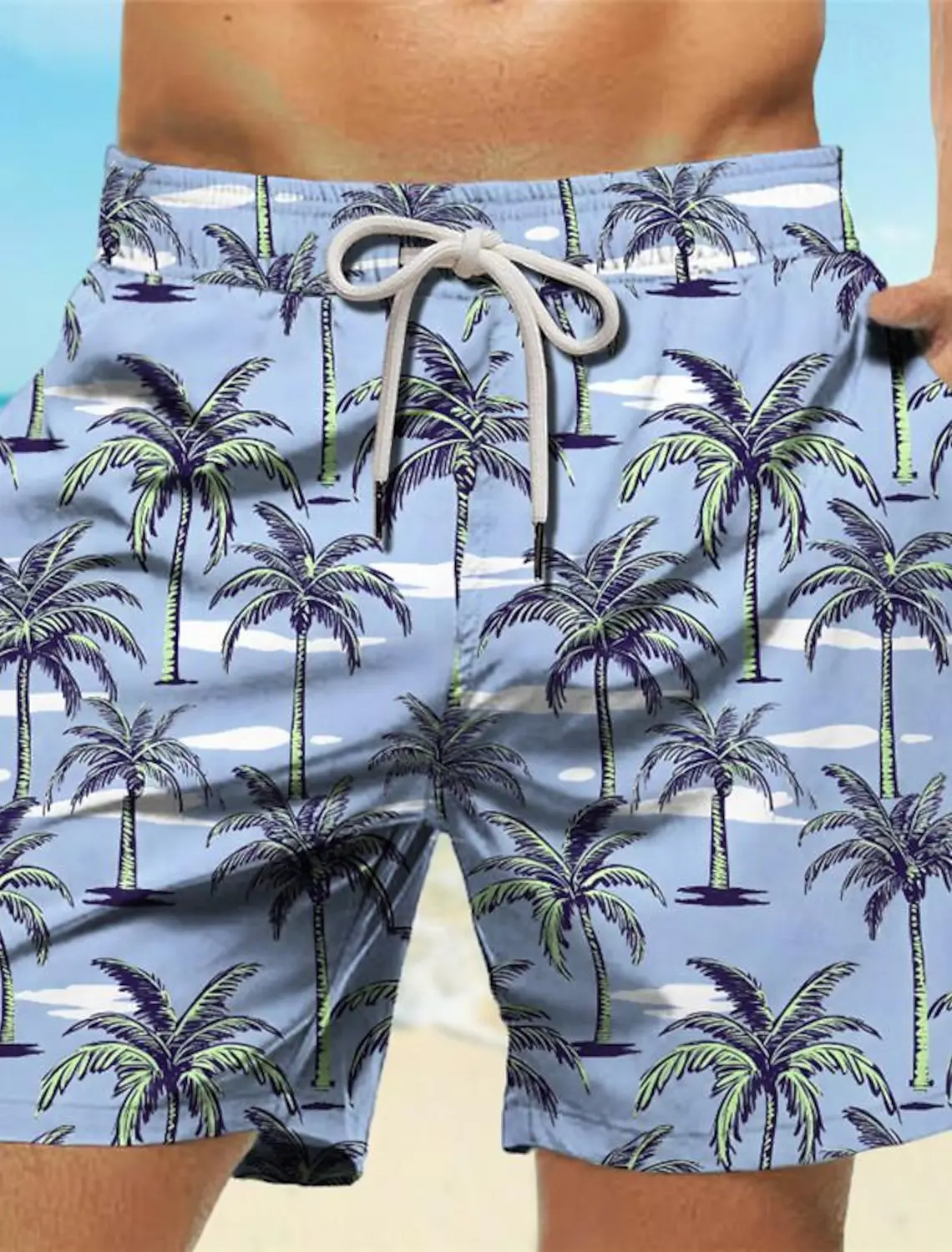 Pantalones cortos con estampad - Trunk Breathable Men reseña y precio