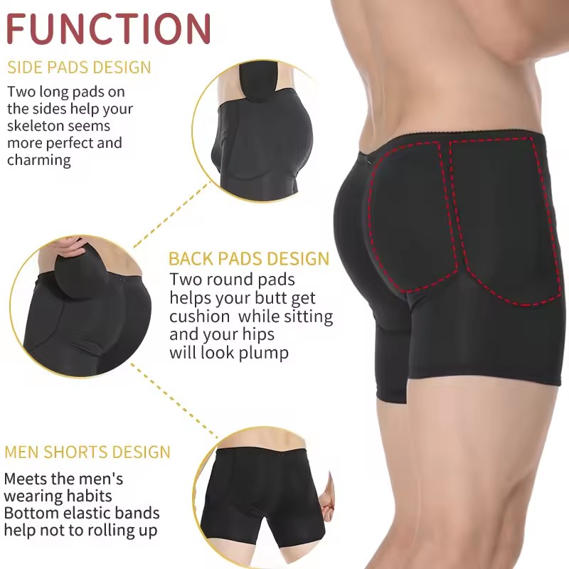 Hombres acolchado potenciador  - Boxer Brief Pack Cotton reseña y precio