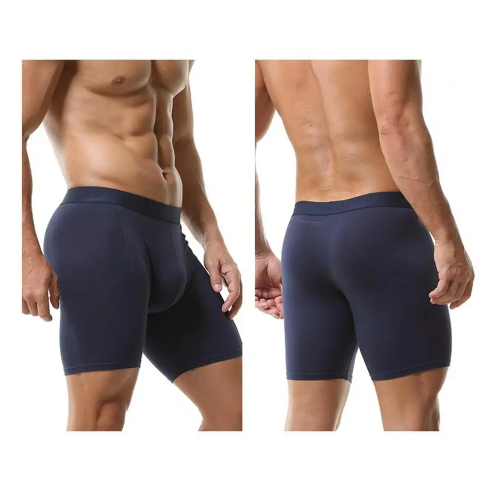 Calzoncillos tipo bóxer con bo - Long Leg Trunk Men reseña y precio