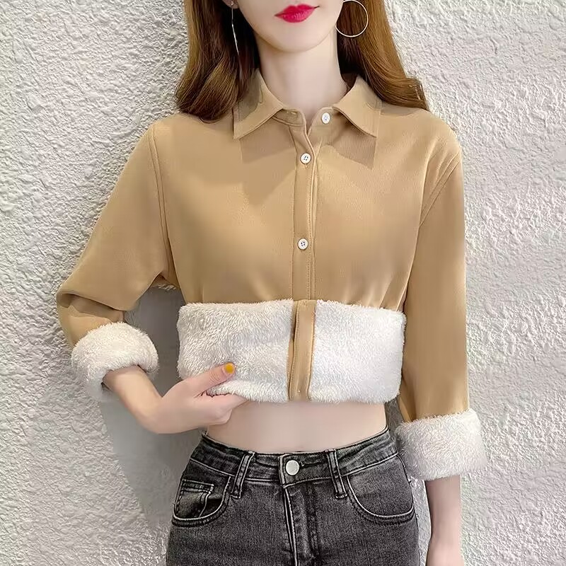 Camisa lisa de terciopelo grue - Thermal Long John reseña y precio