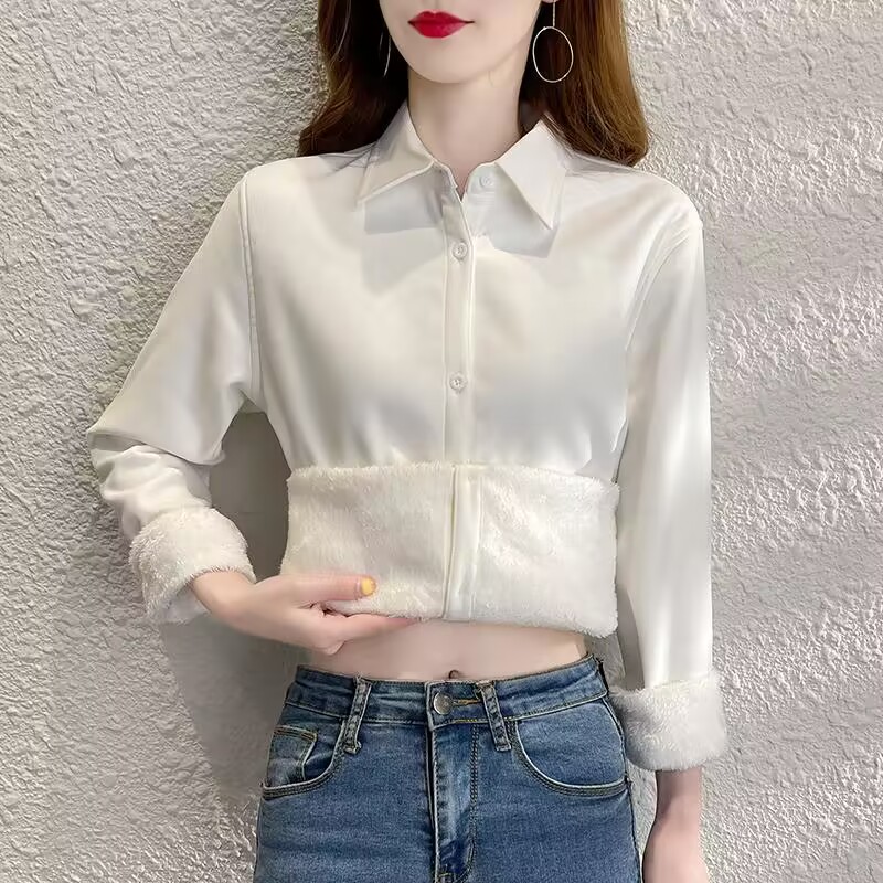 Camisa lisa de terciopelo grue - Thermal Long John reseña y precio