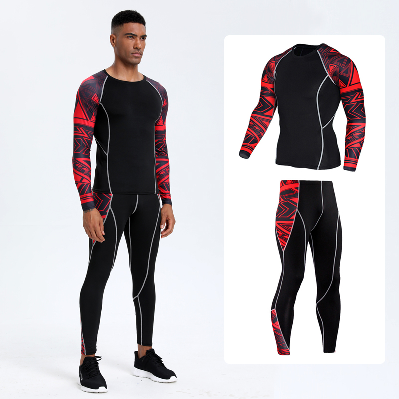 Traje deportivo PRO para hombr - Compression Long Pant reseña y precio