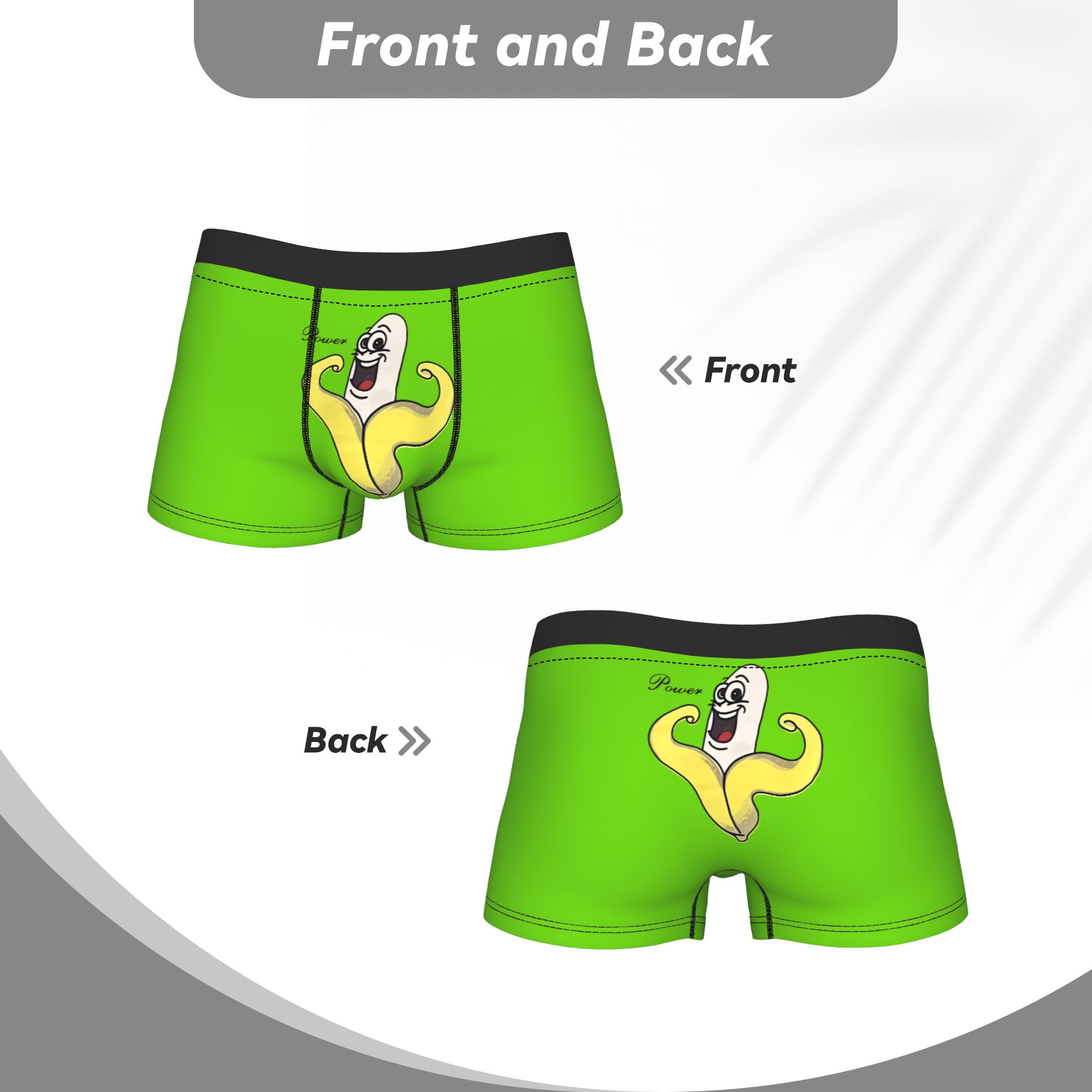 Calzoncillos divertidos Power  - Trunk Breathable Men reseña y precio