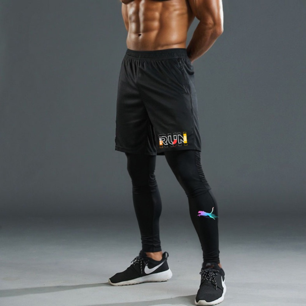 Conjunto Deportivo de 2 Piezas - Compression Shorts Athletes reseña y precio