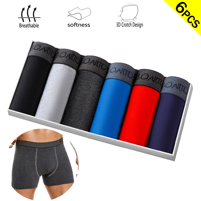6 unids/pack calzoncillos Boxe - Multi Pack Underwear reseña y precio