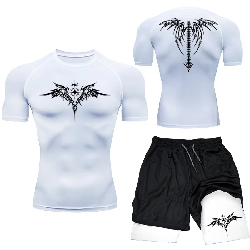 Nuevo conjunto deportivo de co - Compression Shorts Athletes reseña y precio