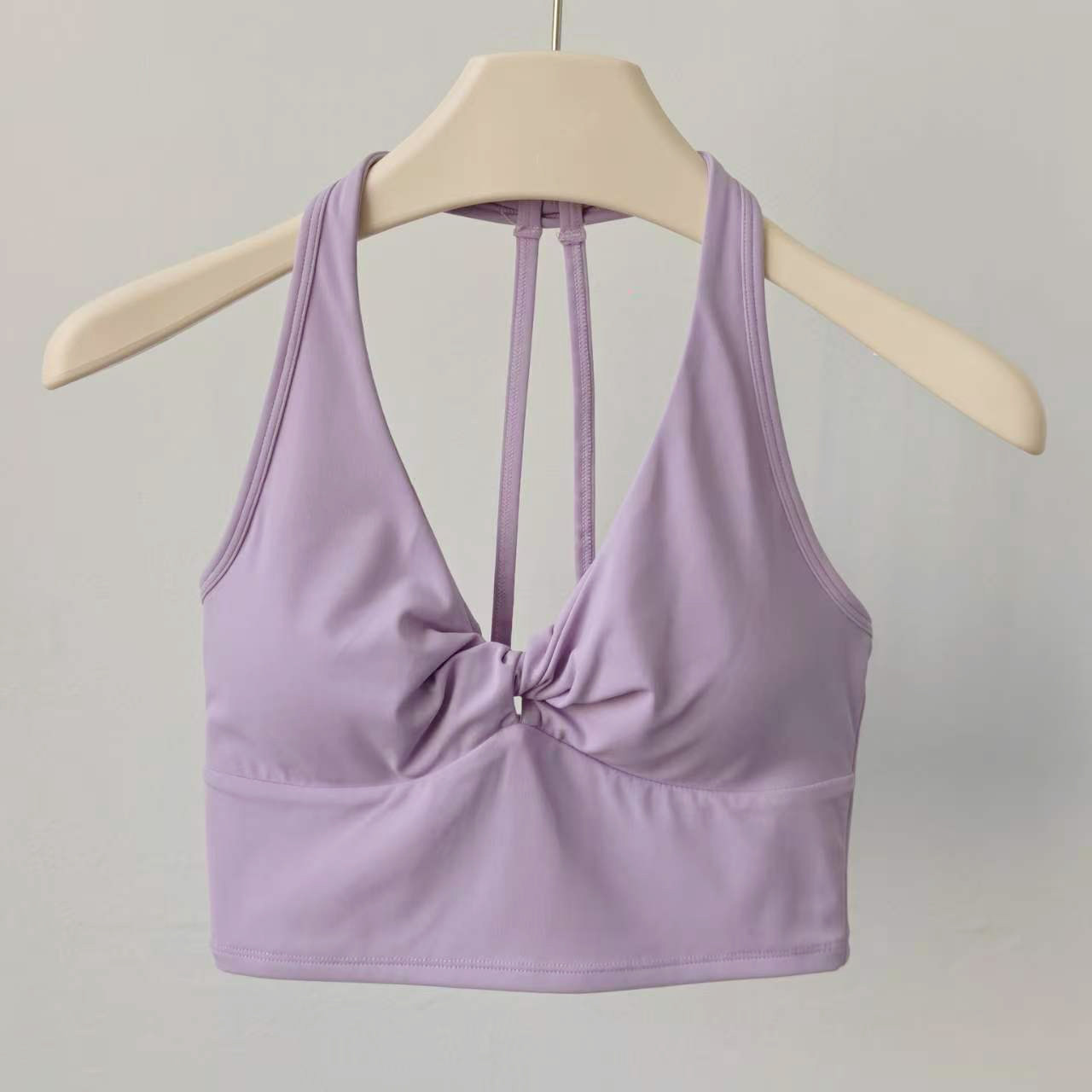 Sujetador deportivo largo con  - Suspender Tank Top reseña y precio